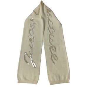Juicy Couture Scarf Creme
